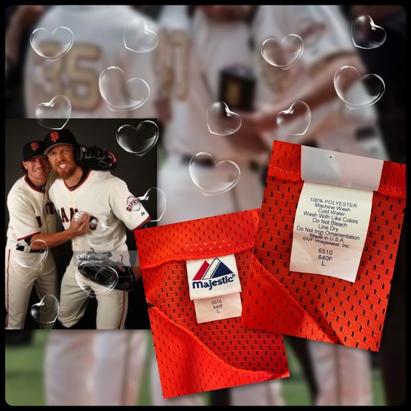 Majestic Orange Giant’s Jersey - Picture 4 of 6